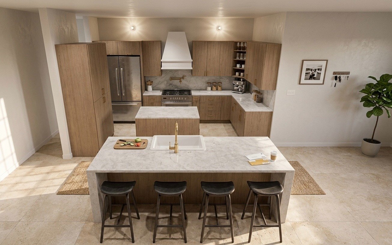 Parkland project — finished interior